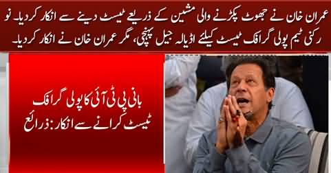 Imran Khan Declines to Undergo Polygraph Test