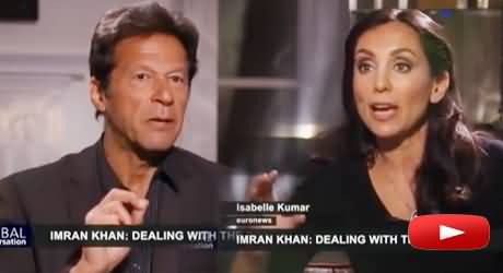 Imran Khan Exclusive Interview to Global Conversation on Peace Talks Issue