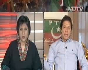 Imran Khan Exclusive Interview To Indian Channel NTDV's Anchor Barkha Dutt - 11th July 2013