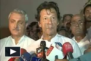 Imran Khan Exclusive Talk To Media on Dialogue with Taliban
