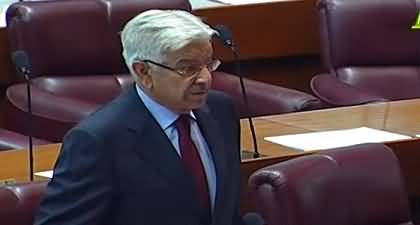 Imran Khan is a messenger of hatred - Khawaja Asif bashes Imran Khan