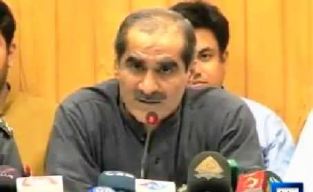 Imran Khan is Destroying Himself, He Should End His Sit-in Now - Khawaja Saad Rafique