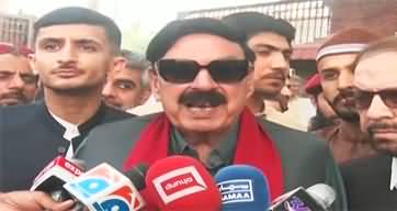 Imran Khan is having third Eid in jail, Will you go to meet him? Journalist asks Sheikh Rasheed