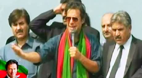 Imran Khan Latest Speech to PTI Azadi March At Red Zone - 23rd August 2014