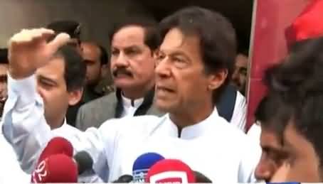 Imran Khan Media Talk in Abbottabad - 29th March 2016