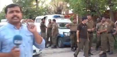 Imran Khan reached Islamabad, security on high alert outside Adiala Jail