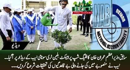 Imran Khan's 'billion tree Tsunami' flagship project on NAB's radar