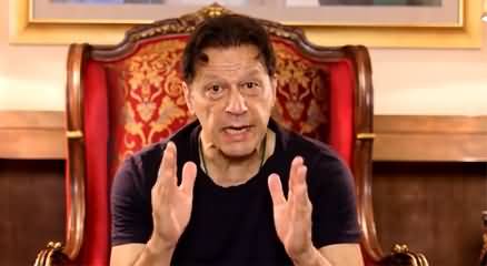 Imran Khan's Exclusive Video Message For Nation Before His Arrest