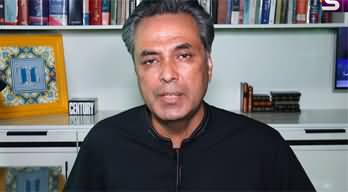 Imran Khan's explosive statement about protest outside GHQ - Talat Hussain's analysis