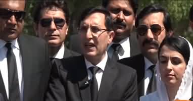Imran Khan's lawyers' media talk after meeting Imran Khan in Adiala jail