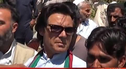 Imran Khan's Look Alike Person in PTI Islamabad Jalsa