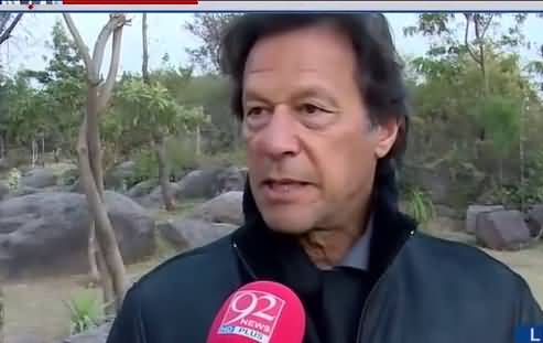 Imran Khan’s Short Interview With 92 News