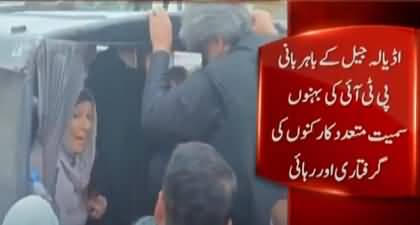 Imran Khan's sisters left for home as PTI protest at marriage hall ended