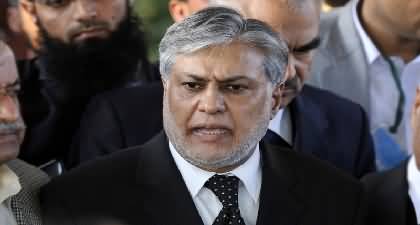 Imran Khan should immediately stop using govt's resources for political purposes - Ishaq Dar