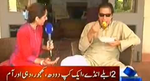 Imran Khan Special Interview with Samaa News While Taking Brunch