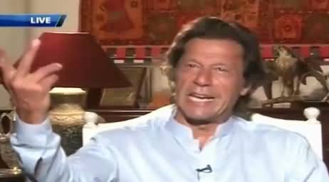 Imran Khan Telling What He Is Going To Do With ECP Members On October 4