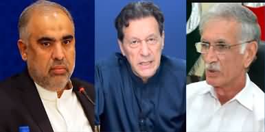 Imran Khan tells what Establishment did to Asad Qaiser and Pervaiz Khattak