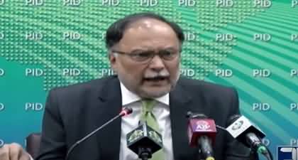 Imran Niazi should seek apology from the nation or take a mental health test - Ahsan Iqbal