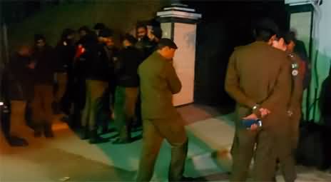 Imran Riaz Khan's arrest: heavy police deployment outside FIA's office