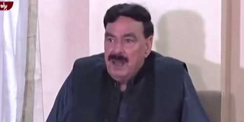 In Iqtedar Ke Bhukon Ko Kuch Nhn Milay Ga, Ye Log Khud Ko Marwayen Gen - Sheikh Rasheed's Reply to Maryam