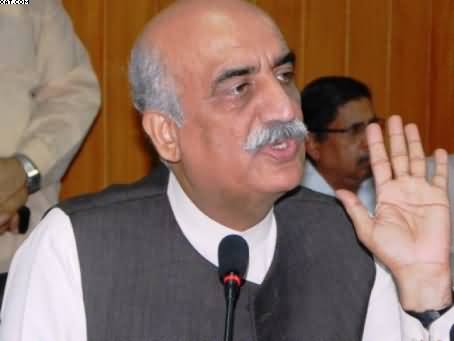 In Next Elections, PPP Will Win & I Will Be Prime Minister of Pakistan - Khursheed Shah