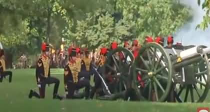 Incredible moments: 96-gun salute rings out across Britain to honor Queen’s life