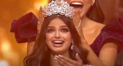 India’s Harnaaz Sandhu wins the 'Miss Universe' contest held in Israel