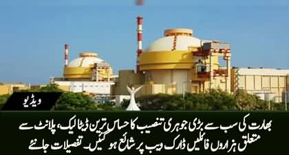 India's largest nuclear power plant's data leaked on Dark Web
