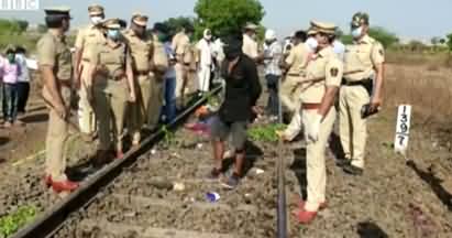 India: Train Runs Over 16 Migrant Workers in Aurangabad, Maharashtra