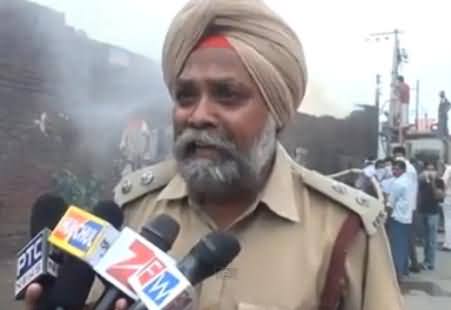 Indian Fire Brigade Officer Crying While Talking to Media, Really Funny