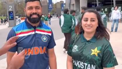 Indian Husband Pakistani Wife Excited for Pakistan India Match
