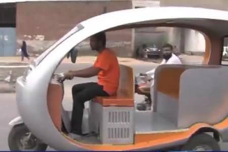 Innovation of Pakistani Engineers: First Wifi Rickshaw On Road With Beautiful Look