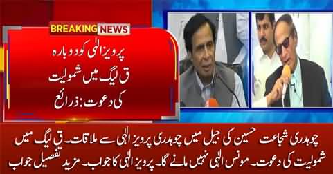 Inside story of Chaudhry Shujaat Hussain's meeting with Pervaiz Elahi in jail