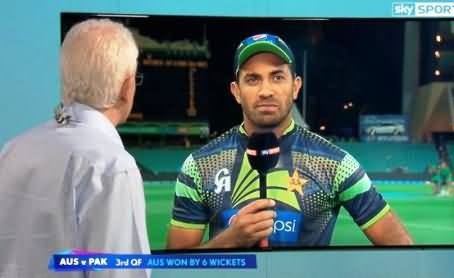 Interesting Talk With Wahab Riaz About Shane Watson After Pakistan's Defeat