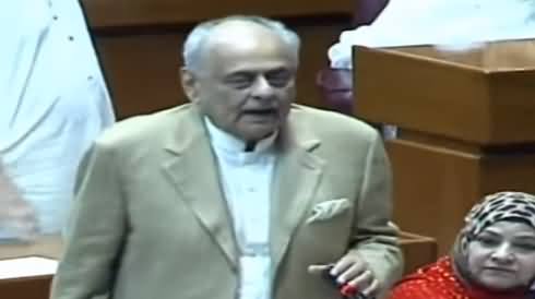 Interior Minister Brig (R) Ijaz Shah Response to Mohsin Dawar in National Assembly