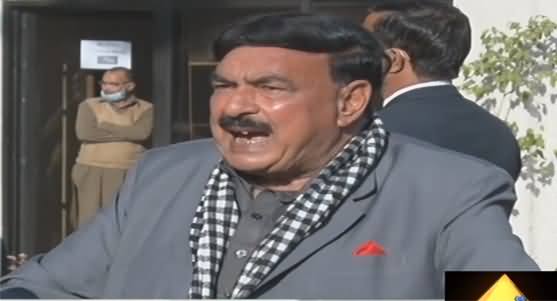 Interior Minister Sheikh Rasheed Ahmad Media Talk in Islamabad - 16th December 2020