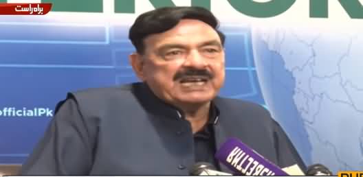 Interior Minister Sheikh Rasheed Ahmad's Press Conference in Islamabad - 4th October 2021