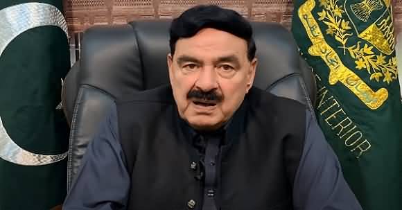 Interior Minister Sheikh Rasheed Ahmed's Important Message About Negotiations with TLP