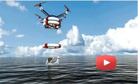Iran develops Sea Rescue Drone Prototype that will save sinking people