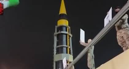 Iran parades apparent ballistic missile in Tehran