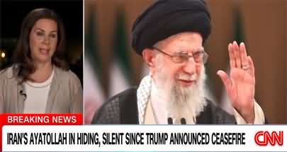 Iran's Ayatollah in hiding, silent since Trump announced ceasefire - CNN raises questions