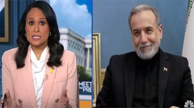 Iran's foreign minister Abbas Araghchi's exclusive interview to NBC News