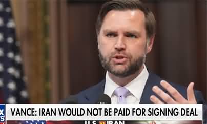 Iran will not be paid for just signing deal - JD Vance
