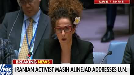 Iranian govt tried to kill me three times - Iranian activist says at UN