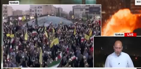 Iranians are holding nationwide rallies to celebrate what they see as victory over Israel