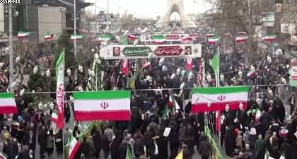 Iranians celebrate 47th anniversary of Islamic revolution with massive rallies