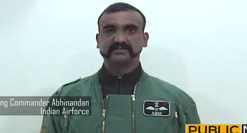 Irresponsible Pakistani Media Showing Old Video Statement of Abhinandan As New