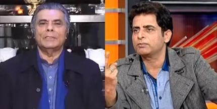 Irshad Bhatti was installed on media without any journalistic background - Hafeezullah Niazi says on Irshad Bhatti's face