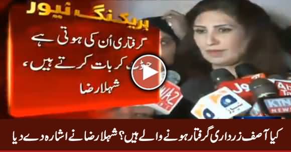 Is Asif Zardari Going To Be Arrested? Watch What Shehla Raza Is Saying
