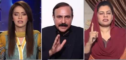 Is Aurat Ko Tameez Sikhao - Verbal Fight Between Tariq Fazal Chaudhry & Kanwal Shauzab